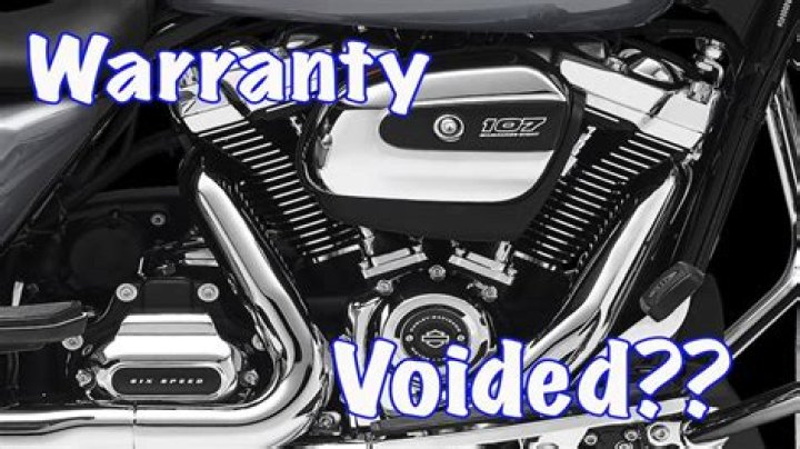 Will aftermarket exhaust void harley warranty?